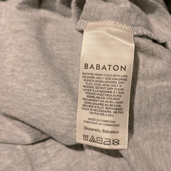 NWT BABATON Shoulder Pad Top S - Picture 8 of 10